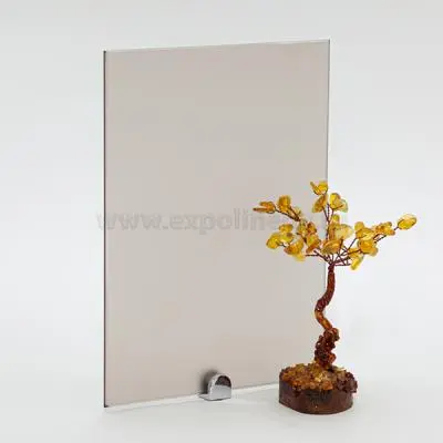 Стекло интерьерное AGC  стекло matelux bronze, 4мм (1605*2550)