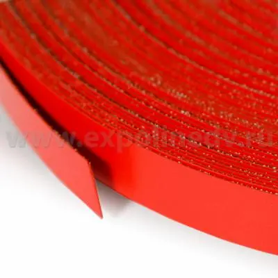Кромка меламиновая лента кромочная клеевая 19 мм 1669 красная