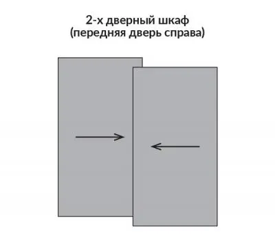 Комплекты раздвижных дверей Hettich комплект фурнитуры topline l new для 2 дверей, ширина до 4м, толщина двери 18-30 мм, передняя дверь справа