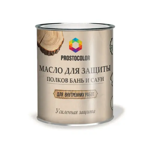 Масла для дерева Prostocolor масло для бань и саун prostocolor, цвет бесцветный, 0,75л