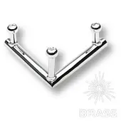 Крючки мебельные Brass 0493-005-v3 swr крючок мебельный, глянцевый хром 