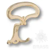 Крючки мебельные Brass 15.719.00.20 крючок мебельный, слоновая кость с позолотой