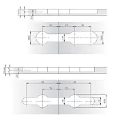 Эксцентрики, стяжки стяжка к-тор для компакт-плит от 10мм (комплект 2 шт.)