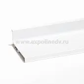 Белый ручка-профиль gola l-образная, 4100 мм, белый, premium line