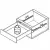 Ящики Matrix Box S выдвижной ящик matrix box s, с доводчиком, nl-450*84мм, белый