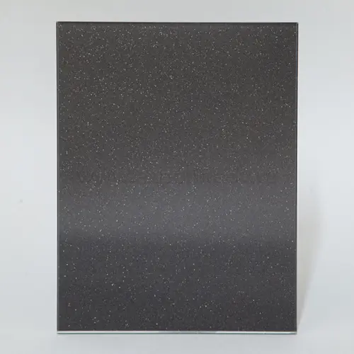 Стекло интерьерное AGC  стекло lacobel black starlight, 4мм (1605*2550)